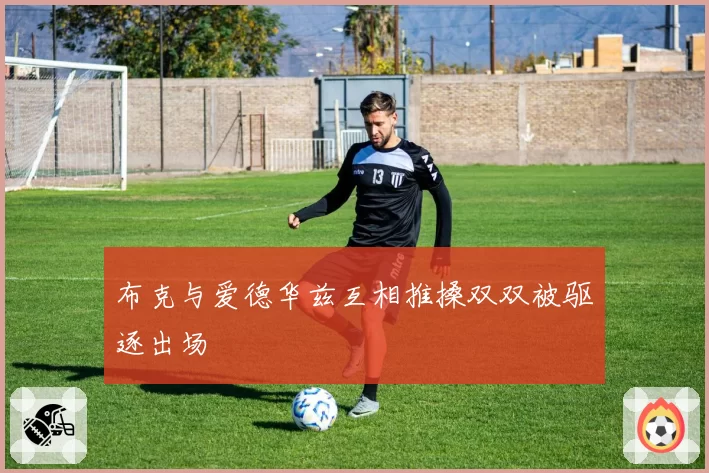 布克与爱德华兹互相推搡双双被驱逐出场