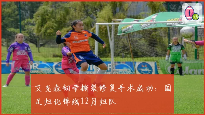 艾克森韧带撕裂修复手术成功，国足归化锋线12月归队